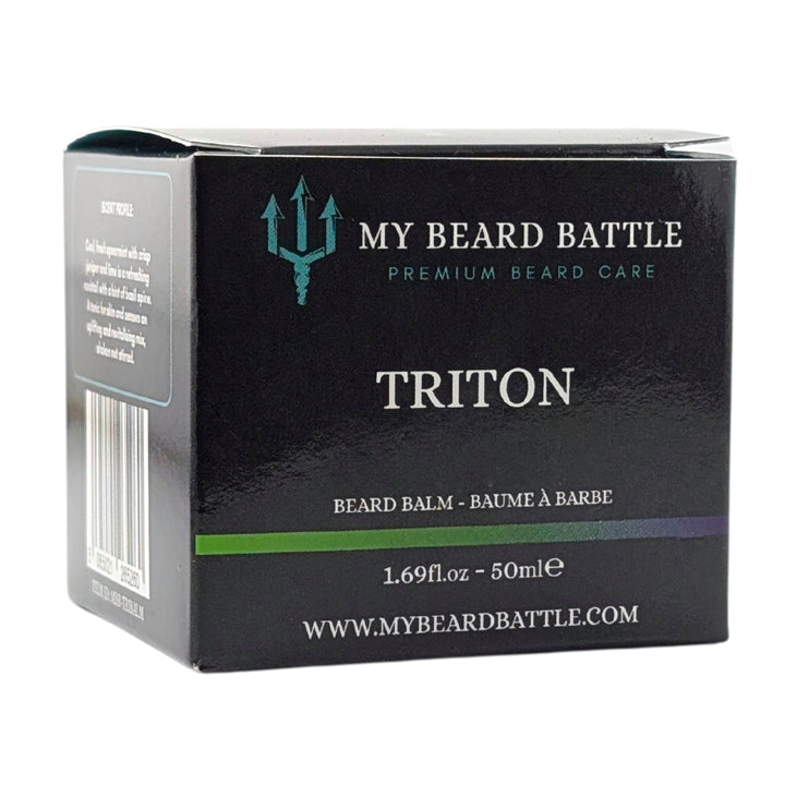 Spearmint, Juniper Berry, Basil & Lime Beard Balm - 50ml - Triton