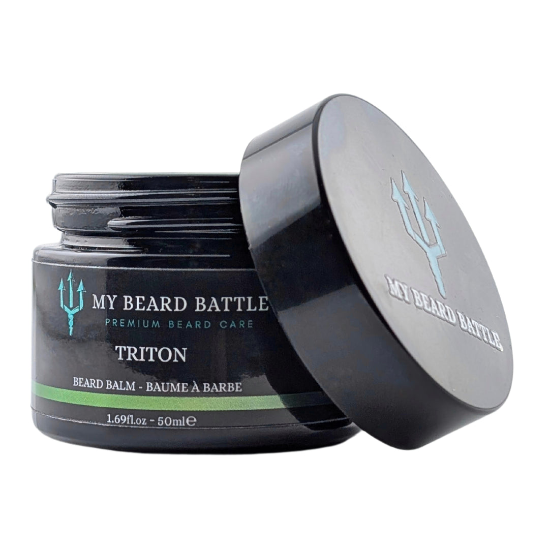 Spearmint, Juniper Berry, Basil & Lime Beard Balm - 50ml - Triton