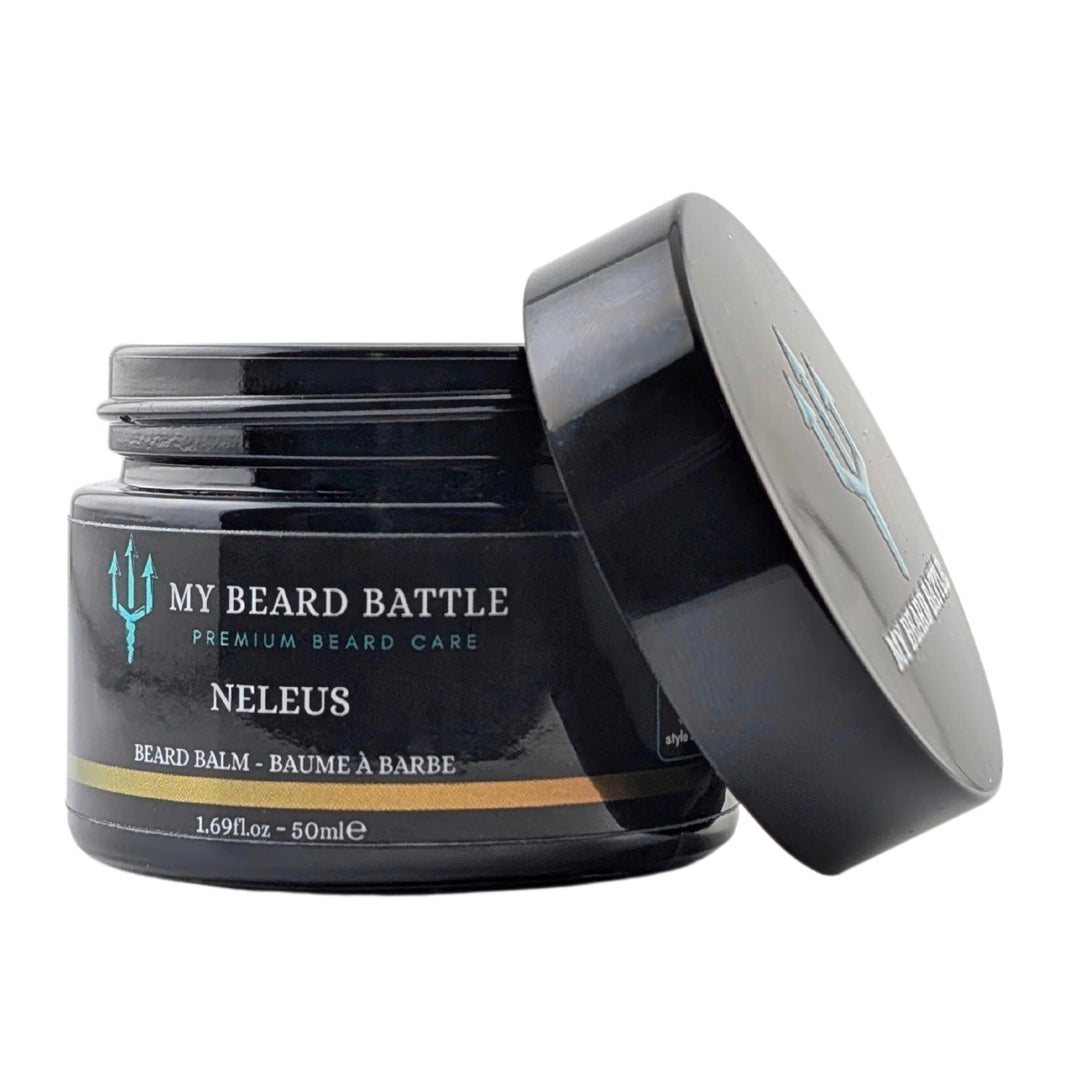 Cedarwood & Lime Beard Balm - 50ml - Neleus