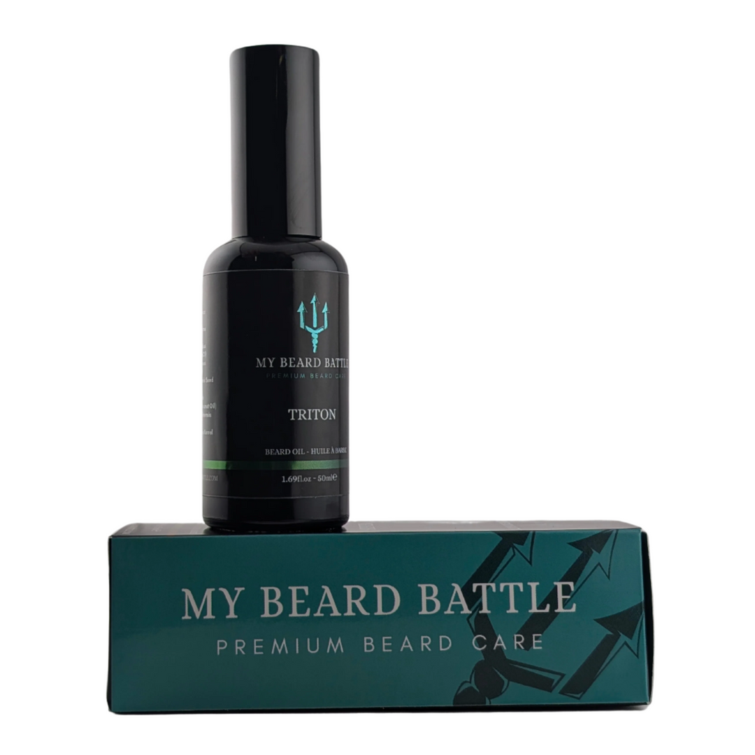 Spearmint, Juniper Berry, Basil & Lime Beard Oil - 50ml - Triton