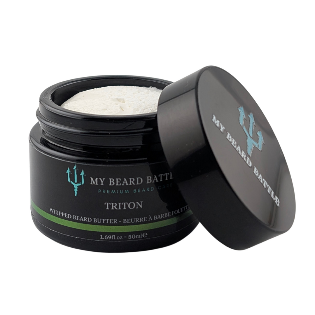 Spearmint, Juniper Berry, Basil & Lime Whipped Beard Butter - 50ml - Triton